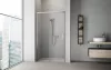 Idea DWJ zuhanyajtó 150 átlátszó balos