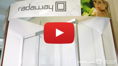 Idea DWJ zuhanyajtó 160 átlátszó balos