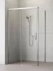 Idea KDJ szögletes zuhanykabin 100x110 átlátszó jobbos