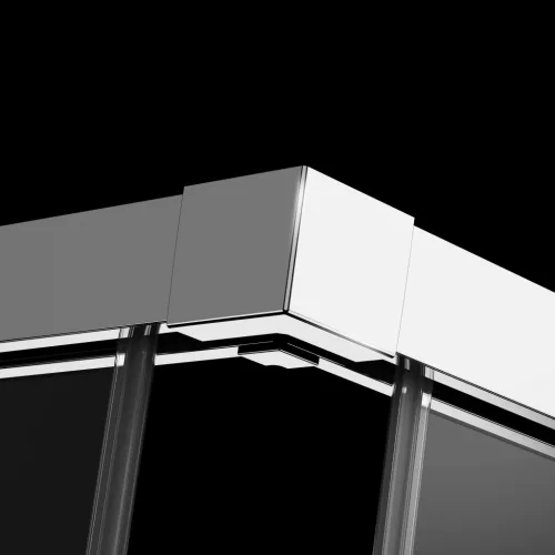 Idea KDD szögletes zuhanykabin 70x120 átlátszó