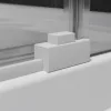 Idea White KDD szögletes fehér zuhanykabin 70x110 átlátszó