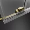Idea Brushed Gold DWD szálcsiszolt arany zuhanyajtó 200 átlátszó