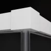 Idea White DWD fehér zuhanyajtó 160 átlátszó