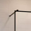Modo New Black I Factory Walk-in fekete zuhanyfal 120 átlátszó