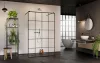 Modo New Black I Factory Walk-in fekete zuhanyfal 150 átlátszó