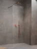 Modo New Brushed Copper II Walk-in szálcsiszolt réz zuhanyfal 55 átlátszó