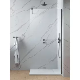  Modo New Brushed GunMetal II Walk-in szálcsiszolt fegyvermetál zuhanyfal 130 átlátszó