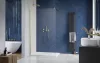 Modo New Brushed Gold II Walk-in szálcsiszolt arany zuhanyfal 145 átlátszó