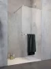 Modo New II Walk-in zuhanyfal törölközőtartóval 155 átlátszó
