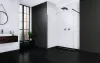 Modo New Black II Walk-in fekete zuhanyfal 160 átlátszó