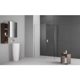 Modo X III Walk-in zuhanyfal 50x50 átlátszó