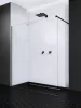 Modo X Black II Walk-in fekete zuhanyfal 95 átlátszó