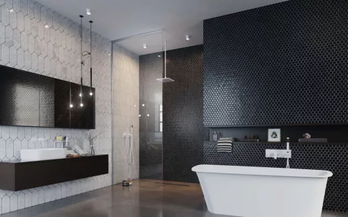 Modo XL Walk-in zuhanyfal 30-100x200-250 átlátszó