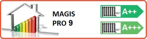 Immergas Magis Pro 9 ErP Split rendszerű levegő-víz hőszivattyú, beltéri és kültéri egységgel, 1 fázis (3.030608)