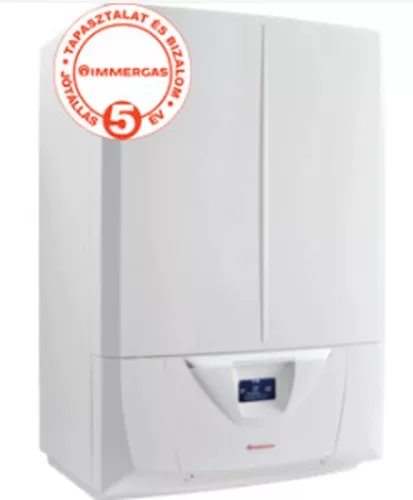Immergas Victrix Zeus Superior 35 kondenzációs gázkazán beépített 54 literes rozsdamentes acél tárolóval (3.032086)