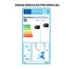 Immergas Magis Hercules Mini Pro 6 EH split rendszerű hőszivattyú 6kW, beépített 180L HMV és 25L puffertároló, 3kW patron, 1 fázis (3.034095)
