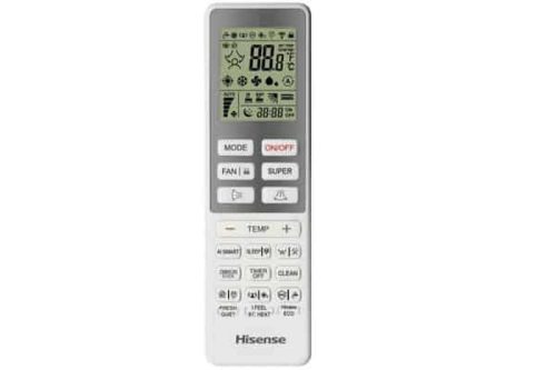 Hisense multi-split klíma szett 7,2kW (3AMW72U4RJC) kültéri egység + 2db, 3,5kW Energy Pro X White beltéri egység