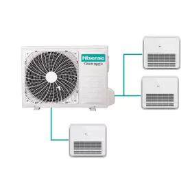   Hisense multi-split klíma szett 7kW (3AMW72U4RJC) kültéri egység + 3db, 2,5kW Konzolos beltéri egység