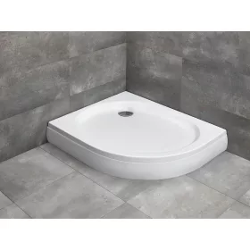   Patmos E íves zuhanytálca 100x80 jobbos, fehér, ajándék szifonnal