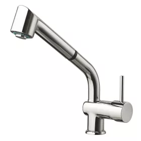 RHAPSODY Mosogató-csaptelep kihúzható zuhanyfejjel. króm