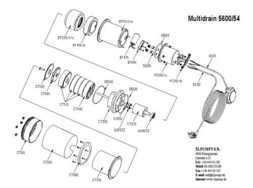 Elpumps Multi Drain 5600/54