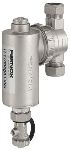 Fernox TF1 Omega Filter 22mm (62248) mágneses iszapleválasztó