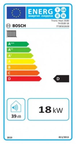Bosch Tronic Heat 3500 18 kW Elektromos kazán (7738502608)