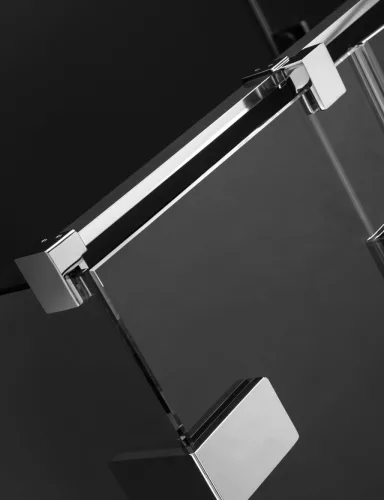 Euphoria KDJ P szögletes zuhanykabin 100x90 átlátszó balos