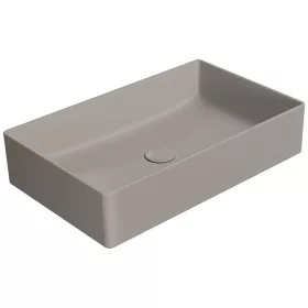 GSI KUBE X kerámiamosdó. 60x37cm. matt tortora