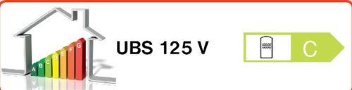 Immergas UBS 125 V zománcozott acél használati melegvíz tároló 1 fűtő csőkígyóval, cksz.9.020001