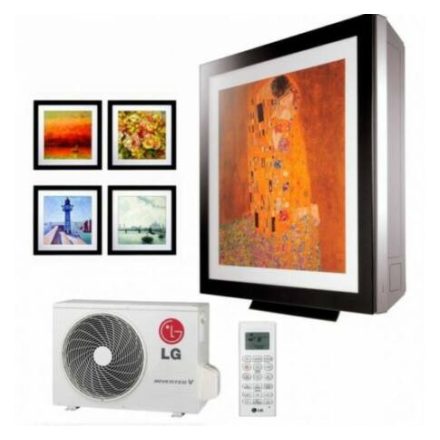 LG klíma A09FT ArtCool Gallery cserélhető képes oldalfali inverteres split klíma 2,5 kW