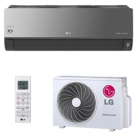   LG klíma ArtCool AC12BK 3,5kW oldalfali split klíma, WiFi, UV Nano szűrővel, Plasmaster ionizátorral, Allergiaszűrő