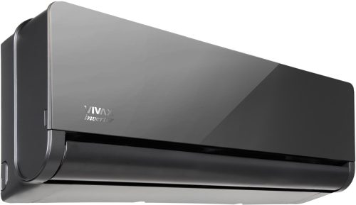 Vivax H+ Design Gray Mirror 3,5kW ACP-12CH35AEHI+ oldalfali split klíma, fűtésre optimalizált,  A+++, -25°C-ig fűtés