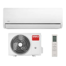 Vivax ACP‑18CH50AEHI+ 5 kW H‑Design White split klíma fehér előlappal, R32 gázzal, A+++/A+ energiaosztállyal, fűtésre optimalizált, WiFi-ready