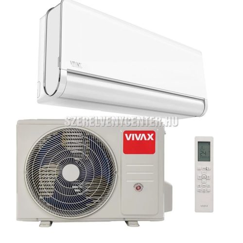 Vivax H+ Design Fehér 5kW ACP-18CH50AEHI+ oldalfali split klíma, fűtésre optimalizált,  A++, -25°C-ig fűtés