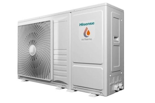 Hisense Hi-Therma AHZ-080HCDS1 8kW monoblokk hőszivattyú, 1 fázisú, R32