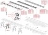 APZ8 Simple Zuhanyfolyóka peremmel perforált rácsokhoz APZ8 650 mm