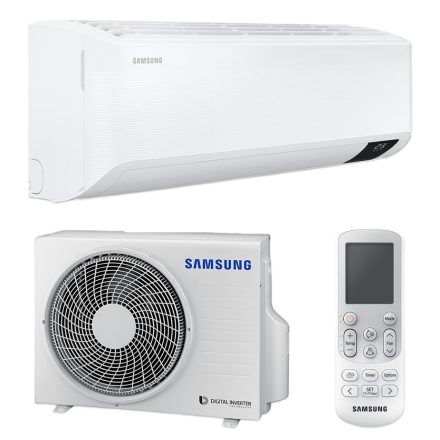 Samsung Cebu - AR09TXFYAWKNEU/XEU oldalfali inverteres klíma 2,5kW,antibakteriális szűrő WIFI
