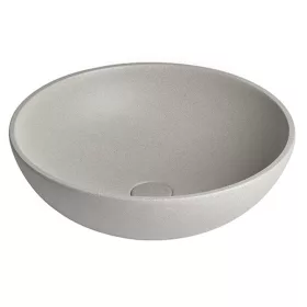 TURF betonmosdó. átm:44cm. fehér homokkő