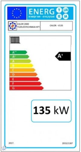 Calor SZB 135 135 Kw-os Bálaégető Kazán