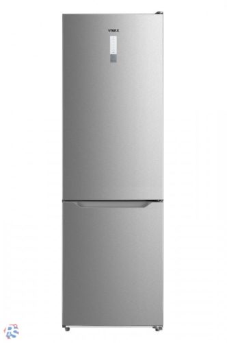 Vivax  CF-310 D kombinált alulfagyasztós nofrost hűtőszekrény, inox, 224 liter, A+
