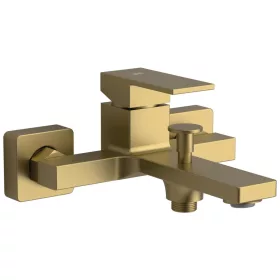 CUBEMIX kádtöltő csaptelep. matt arany