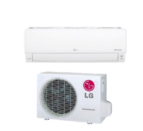 LG klíma Deluxe DC09RK 2,5kW oldalfali split klíma, WiFi, UV Nano szűrővel, Plasmaster ionizátorral