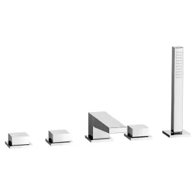 DIMY 5 részes kádperemre szerelhető csaptelep. króm