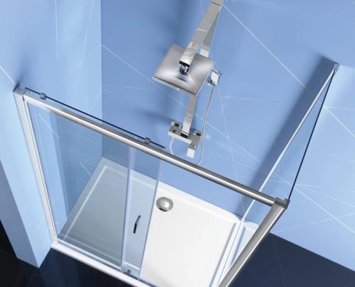 POLYSAN EASY LINE oldalfal, 800 mm, transzparent üveg EL3215