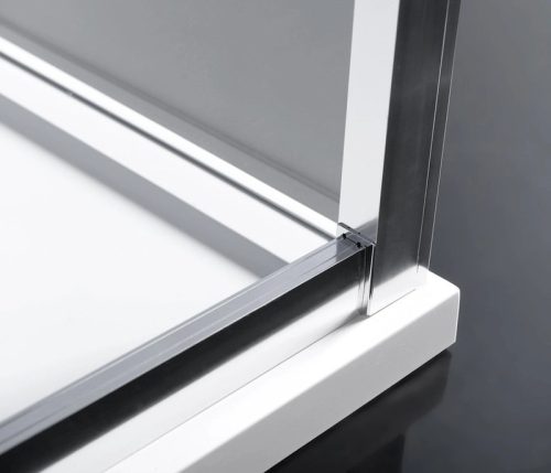 POLYSAN EASY LINE oldalfal, 800 mm, transzparent üveg EL3215