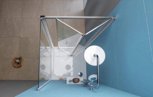 POLYSAN EASY LINE oldalfal, 900mm, transzparent üveg EL3315