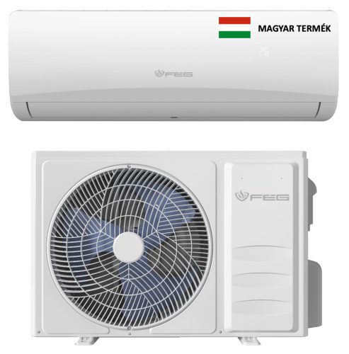 FÉG split klíma 2,5 kW, WIFI, csepptálca fűtés (FEGACPP9)