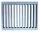 FK-10 rostély 320x245x20 mm, celsius kazánhoz
