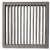 FK-14 rostély 250x180x12 mm, salgó sparhelthez, tűzhelyhez